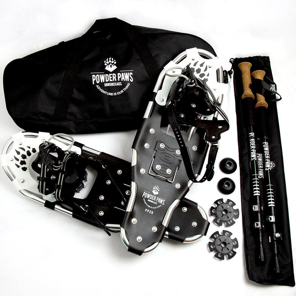 WHAT TO LOOK FOR IN A SNOWSHOE PACKAGE - Powder Paws Snowshoes